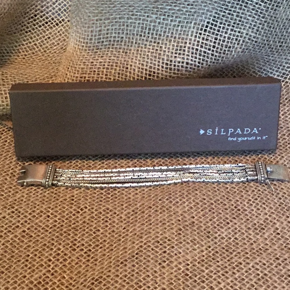 Silpada Sterling Silver Bracelet, 8”